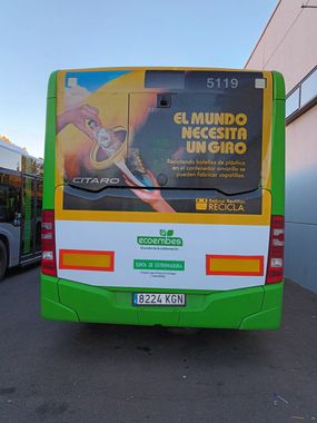 publicidad trasera autobus